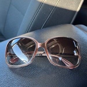 Marc Jacobs square frame sunglasses -brown/clear